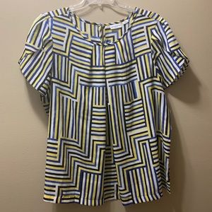 Liz Claiborne Patterned Dressy Shirt 3x